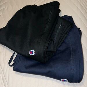 2 pairs champions sweatpants